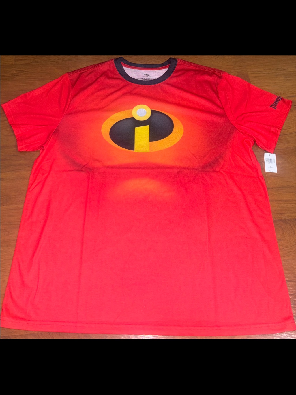 Official Disney Store The Incredibles Red Logo Tee